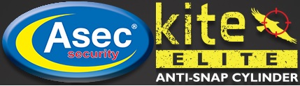 ASEC Kite Elite 3 Star Snap Resistant Double Euro Cylinder