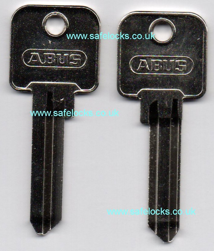 Abus 85/70 padlock key cut to code genuine Abus key