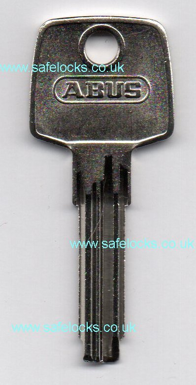Abus D14 SKG cylinder key cut to code genuine Abus key