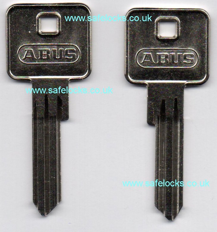 Abus E60 SKG cylinder key code 83 padlock key cut to code