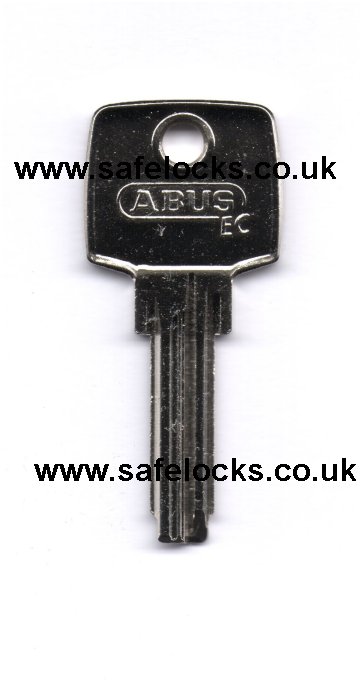 Abus 25/70 Diskus padlock key cut to code genuine Abus key