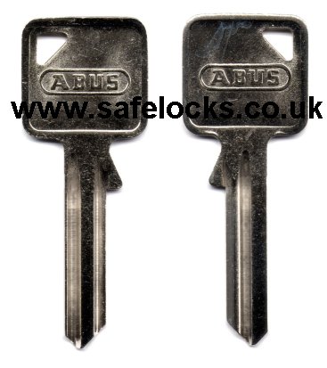 Abus E90 SKG cylinder key by code genuine Abus key cut to code