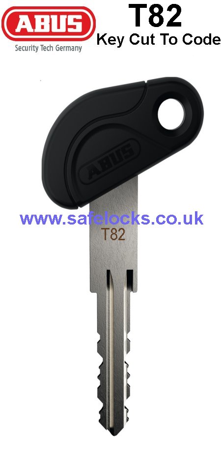 Abus T82 electric bike key cutting Genuine Abus T82 key cut to code
