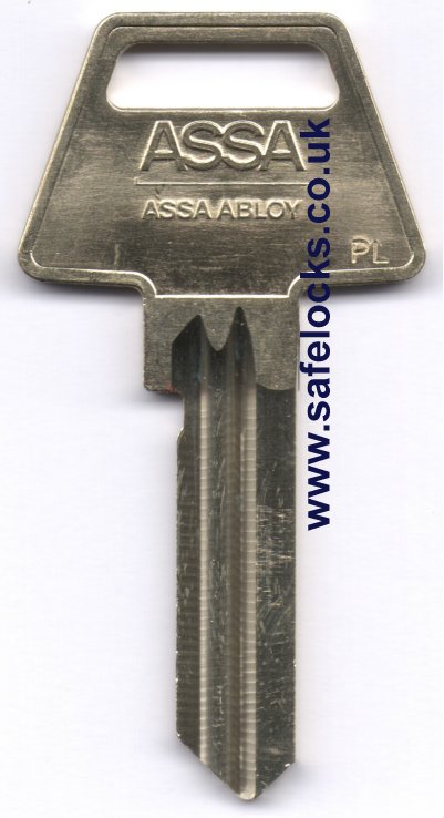 Assa PL key cut to code Assa key cutting