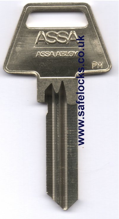 Assa PM key cut to code