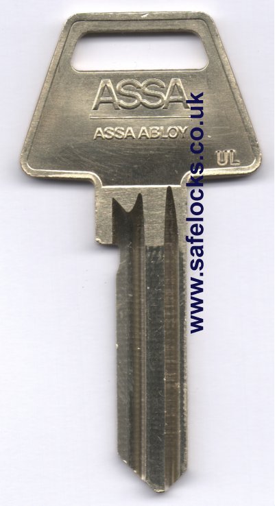 Assa UL key cut to code