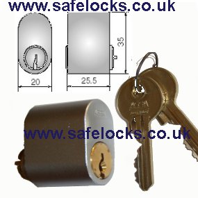 ASSA R501 5PIN outside cylinder lock