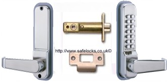 Codelocks Digital Push Button Lock CL-410 Mortice Latch 