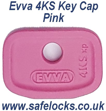 Evva 4KS PINK coloured key caps