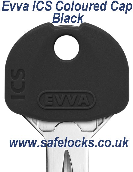 Evva ICS BLACK coloured key caps