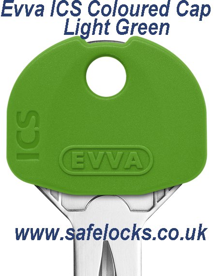 Evva ICS LIGHT GREEN coloured key caps