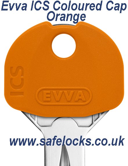 Evva ICS ORANGE coloured key caps