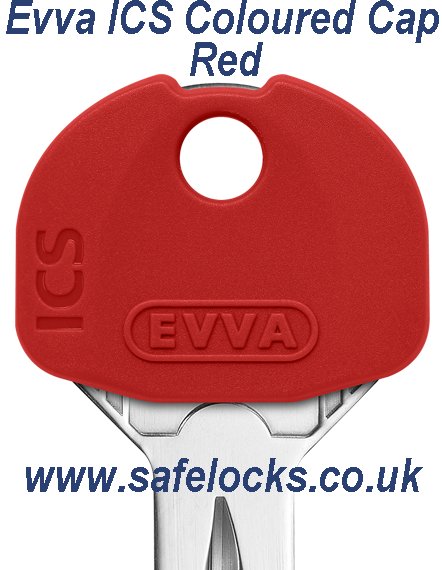 Evva ICS RED coloured key caps