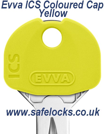Evva ICS YELLOW coloured key caps
