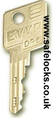 Evva DPS registered key section