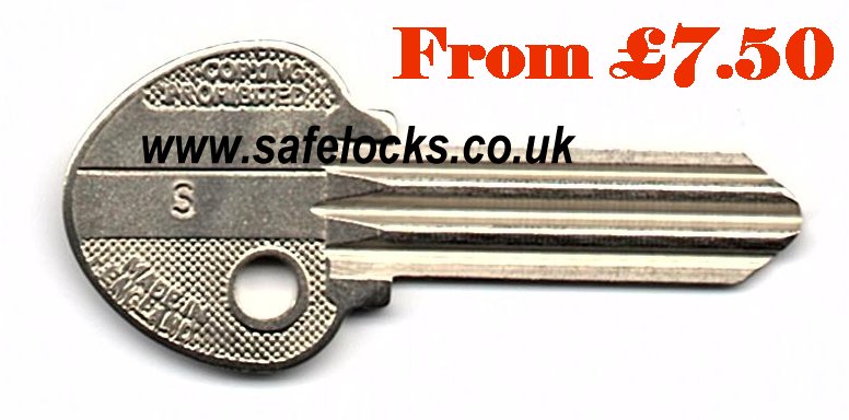 Ingersoll S coded keys £8 each online Ingersoll key cut to code posted 1st class recorded today