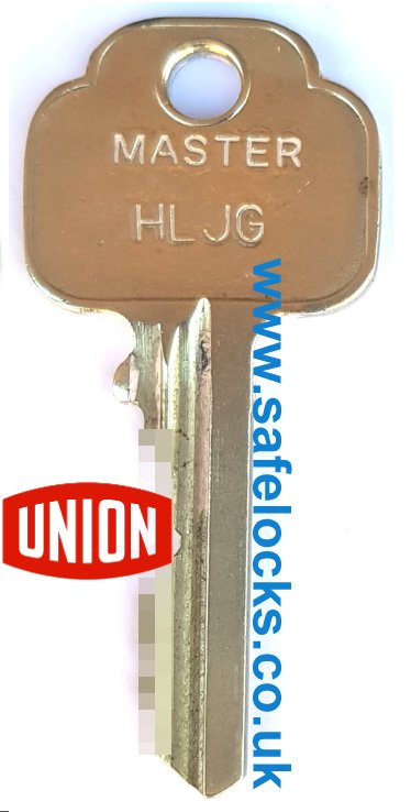 Union Parkes HLJG MASTER key cut to code