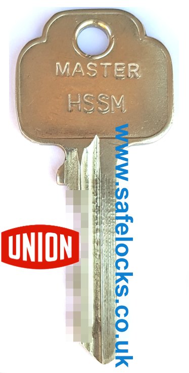 Union Parkes HSSM MASTER key cut to code