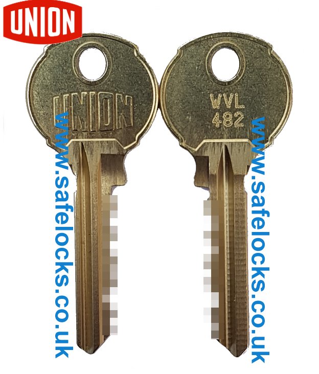 Union WVL482 genuine key