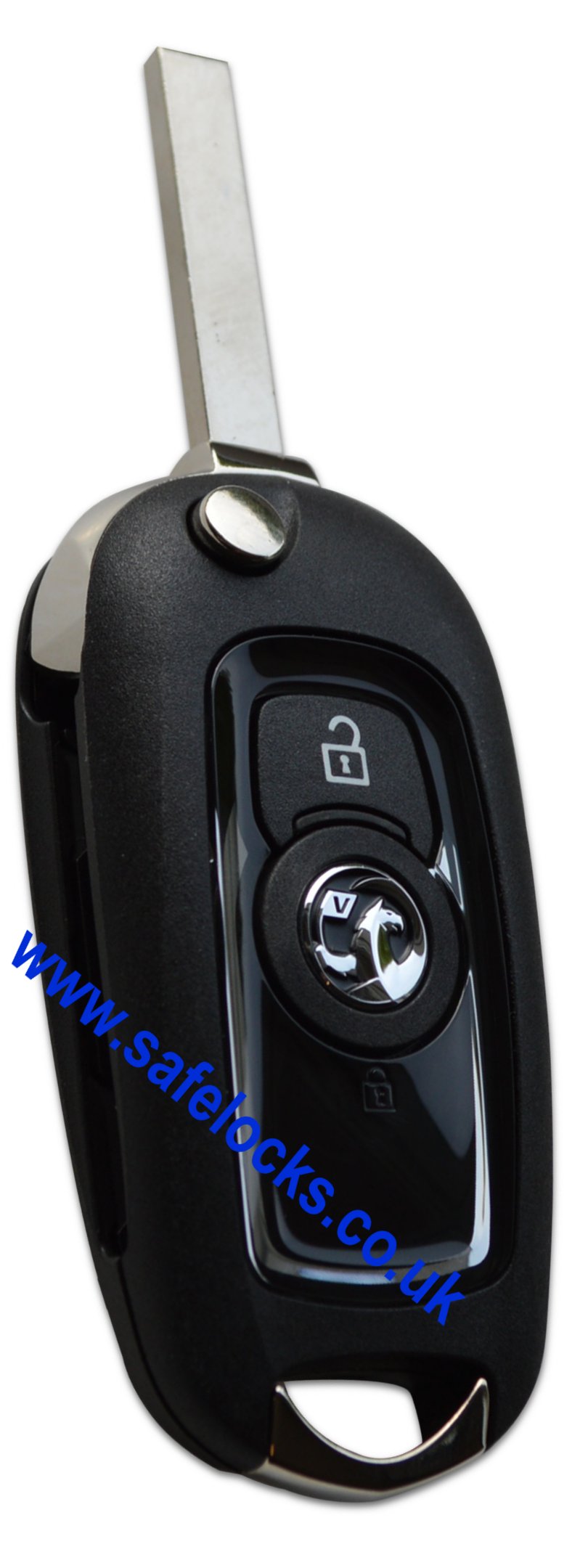 Vauxhall Astra K 2015-2017 Gloss Black 2 button remote key fob 39061472