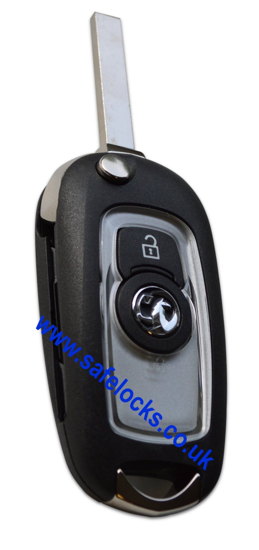 Vauxhall Astra K 2015-2017 Silver 2 button remote key fob 39061468
